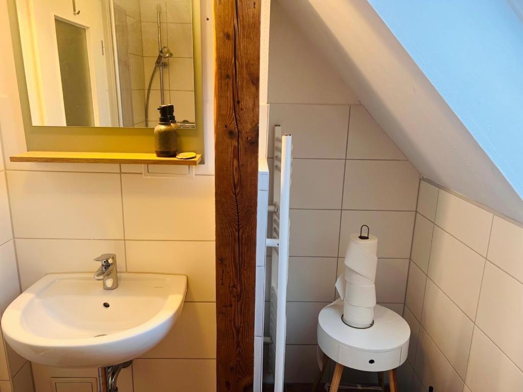 Gemuetliche Wohnung Nahe Des Sees Teterow Bagian luar foto